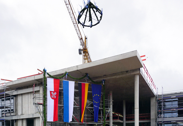 Richtfest Vorklinische Medizin Regensburg