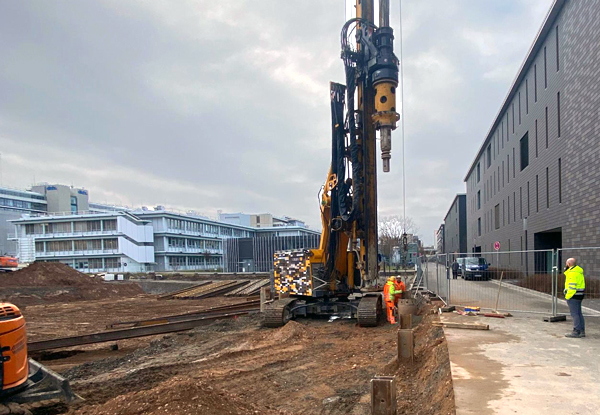 Baubeginn LEMS Heidelberg